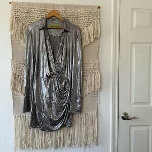 Gauge81 Naha Metallic Dress